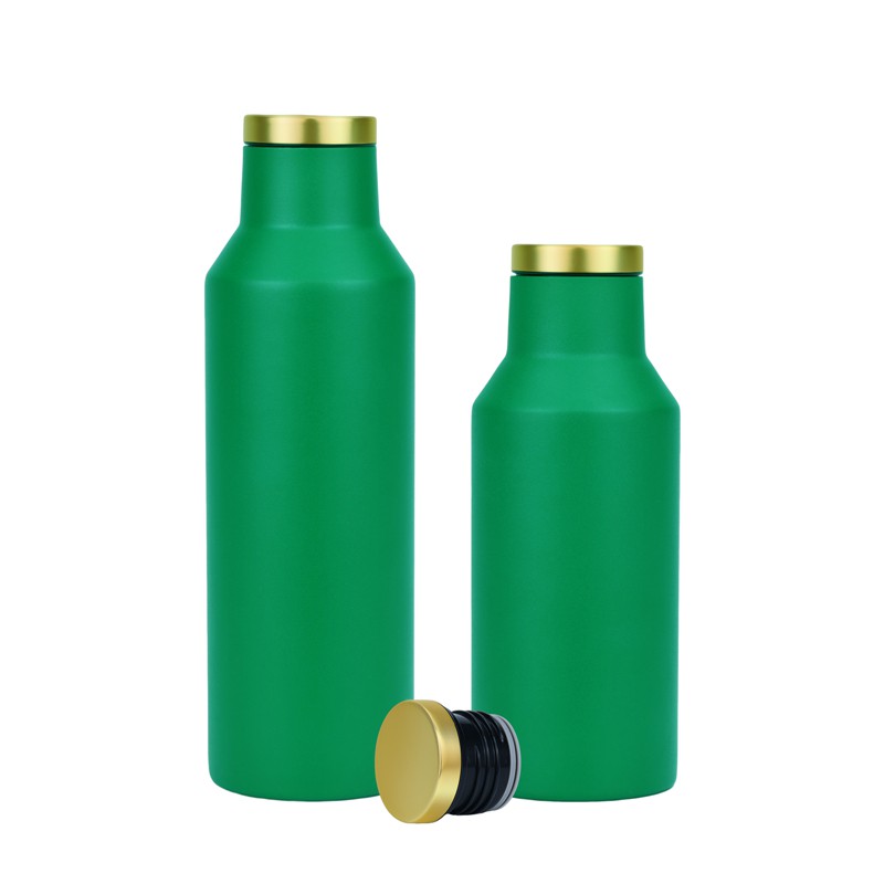 Nueva última botella de cola Botella de agua deportiva de taza de regalo de acero inoxidable