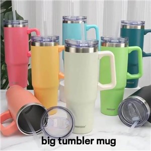 Taza de café de agua de acero inoxidable de 40 oz