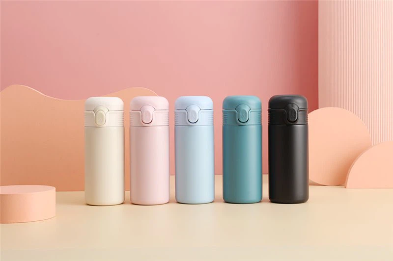 Vacuum Insulated Flask Water Bottle Stainless Steel Double Walled